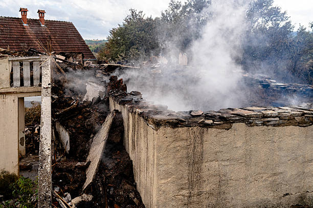 Professional Emergency Fire Cleanup technician working in Milltown, NJ